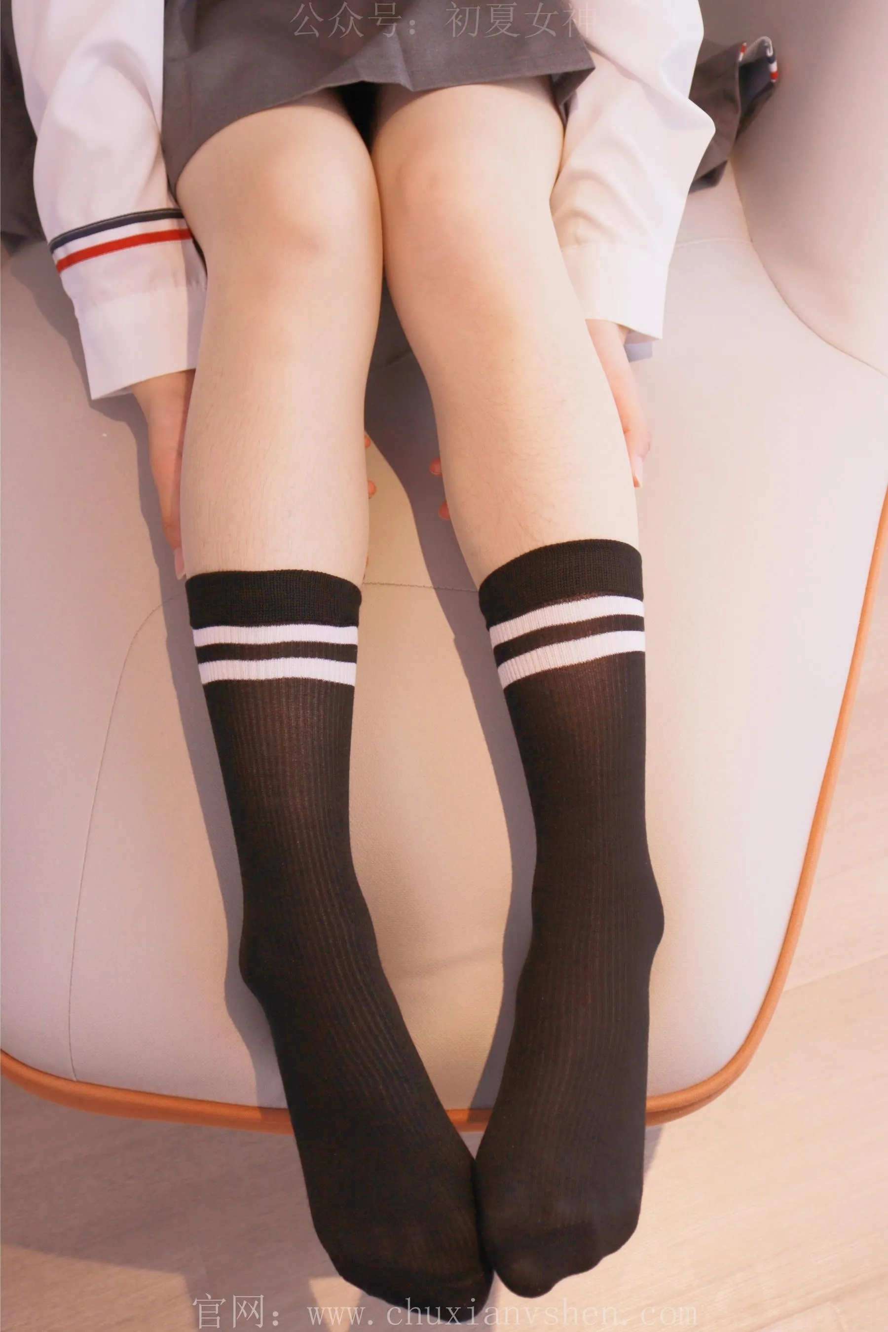 初夏女神 NO.014 沙沙王心凌同款JK搭配JK小黑皮鞋 [136P]插图1